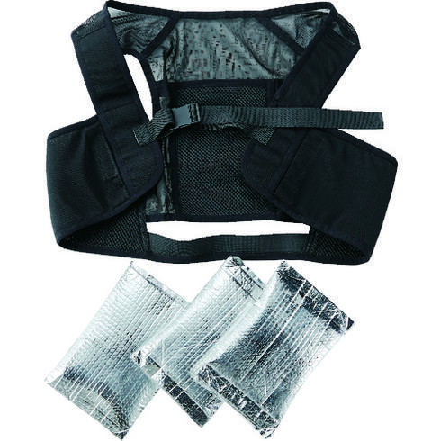 ☆TRUSCO/トラスコ中山　TICEV-SET　アイシングベスト　保冷剤3個セット　　コード...