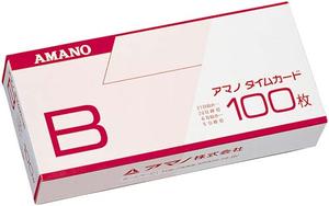 ☆AMANO/アマノ (標準)Bカード 20日/5日締め日用 100枚/箱 コード(0021504) ☆AMANO/アマノ (標準)Bカード 20日/5日締め日用 100枚/箱 コード(0021504)