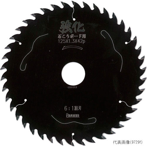 【6点までメール便対応】☆アイウッド　〔97291〕　大工の仕事　強化石こうボード用チップソー　φ125mm×..