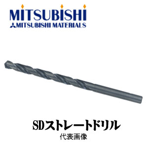 【メール便対応】☆三菱マテリアル SDD0510 ストレートドリル 5．1mm (10本入り) （HSS） 一般鋼用 コード(1106422)