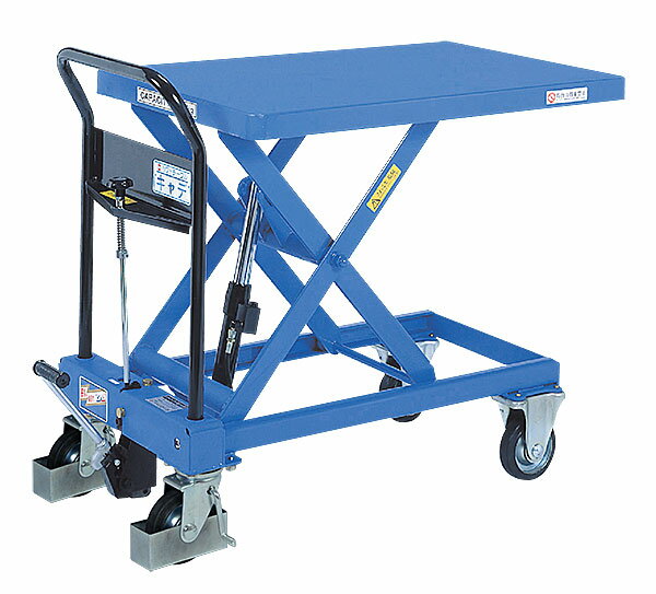 【代引き不可】☆OPK/をくだ屋技研　LTX-H400-8M　手動式リフトテーブルキャデ　最大積載量400Kg　早揚..