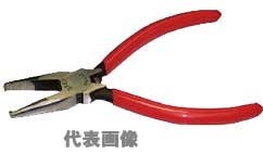 【特長】 奥深い箇所の切断に適したクイキリタイプです。 【用途】 【仕様】 ●ラウンド刃 ●ばね付 ●ソフトカバー付 ●切断能力(mm)樹脂:φ3 ●全長(mm):145 ●質量(g):110 【注意事項】※新旧モデルによる返品交換は承っておりませんので予めご了承くださいませ。 ●樹脂とは軟質樹脂のことで、アクリル、ガラス繊維など硬い樹脂の使用には適しません。 【納期】メーカーに在庫があれば約3～4日(弊社休業日を除く)で発送予定。 交換用バネはこちらから↓ 【交換用バネ】　