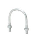 ☆アカギ どぶめっきUボルト A10632-0053 W3/8×40A (11/2) SGP管用のUボルト U字金具