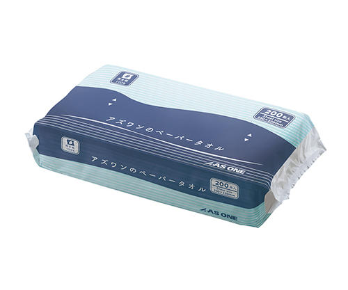 ☆ASONE/アズワン　(7-6200-01)　ペーパータオル　1袋（200枚入）　　ヘルパー・介護・看護・医療用