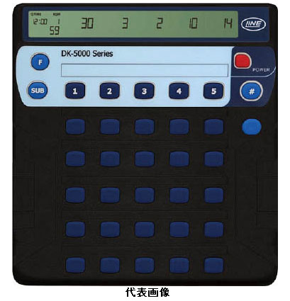 ☆ライン精機　DK-5030E　ブザー付30連式カウンタ　（白血球分画タイプ） 電子数取器　30連式