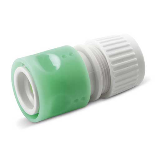 ☆ケルヒャー　（9.548-309.0）　ワンタッチカップリング　メス　水道ホース側　15mm用　逆止弁付　　コ..