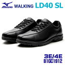 ミズノ ☆ミズノ/MIZUNO　B1GC1912　WALKING　LD40 SL　3E/4E相当　人工皮革タイプ　ウォーキングシューズ　(21.5〜29.0cm)