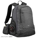 ☆ミズノ/MIZUNO B3JD0500 エアロバッグ 20L チャコール杢 08 空調リュック 熱中症対策 ファン・バッテリー別売り 