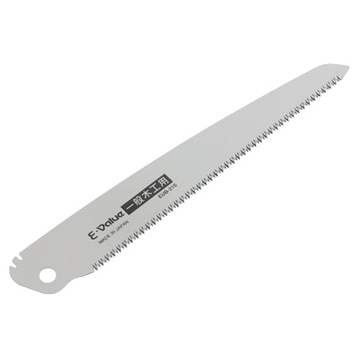 【16点までメール便対応】☆E-Value　替刃式折込鋸　薄刃用　替刃　EUB-210　藤原産業