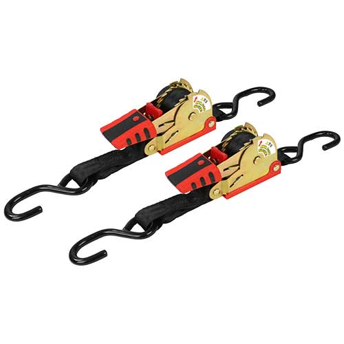 ☆SK11　RTA-25SBL 2pcs　ラチェット式荷締機　自動巻　2pcs　藤原産業