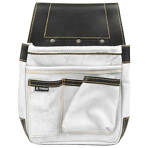 ★E-Value　EMK-2M-N　革釘袋　Mサイズ　藤原産業