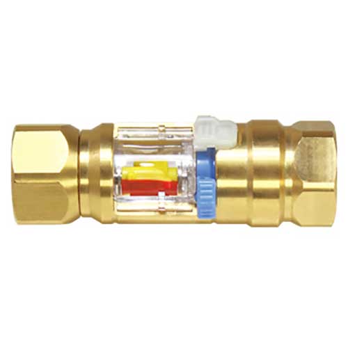 ☆日東工器　FMC-30-4F BRASS FKM　フローモニター　(真ちゅう製)　（74580）