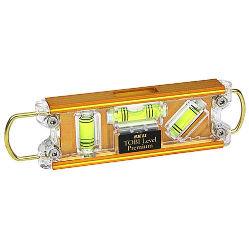 【4点までメール便対応可能】★SK11　SED-TBP-MTG　鳶レベル　ゴールド　　藤原産業