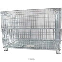 【法人向け】☆サンキン SCS-6 メッシュパレット コイルタイプ 1500×1100×1100 最大積載量1000kg 【代引き不可】【車上渡し】