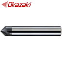 ☆岡崎精工 SVCA ソリッドV溝カッター OKコート 刃径φ3〜20 先端角90° Okazaki