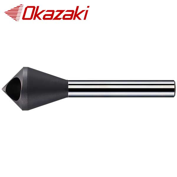 ☆岡崎精工 CSC1S 面取カッター1型 穴開タイプ OK-C(TiAIN)コート 非鉄金属用 刃径φ6〜55 先端角90° Okazaki