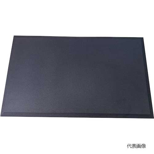 【代引き不可】☆クリーンテックス　AD00045　76x91cm　ブラック　オーソペディックマット　疲労軽減マット