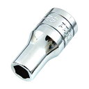 【メール便対応可能】★SK11 S2-5.5 ソケット 差込角6.35 二面幅5.5mm 藤原産業