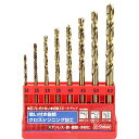 【2個までメール便対応】☆E-Value ESD-8S ステンレス用ドリルセット 8本組 藤原産業