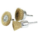 ☆E-Value 3PCS 六角軸ワイヤーブラシセット 藤原産業