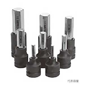 ☆東日製作所　NO-432　ヘックスソケット　差込角6.35　二面幅4mm　　コード（0437-07-0005150）