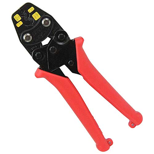 【メール便対応】★SK11　DVC-2MA　ミニ圧着工具　裸圧着端子用・裸圧着スリーブ用　　藤原産業