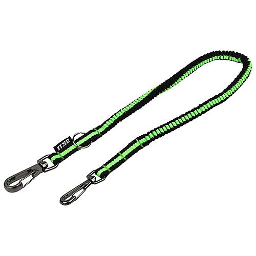 【5点までメール便対応】☆SK11　SNSC-1-H-LGRN　布製安全コード　1kg　フック　蛍光グリーン　　藤原産業