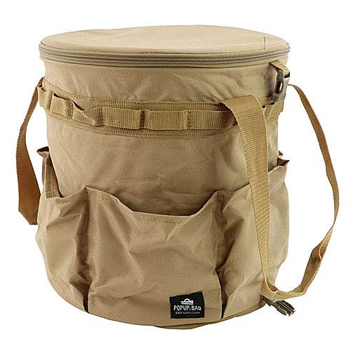 ★SK11　SPU2-300BR　ポップアップバッグ　コヨーテ　　藤原産業