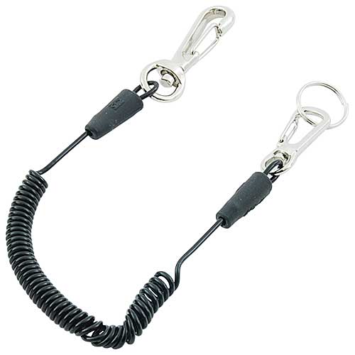 【メール便対応】☆SK11　SSC-05BK 　セフティコードカラビナタイプ　ブラック　0.5kg　　藤原産業