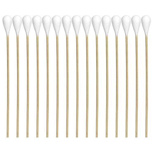 ★SK11　OM-9　お掃除綿棒しずく型　12.0mm　木軸　15本入　　藤原産業