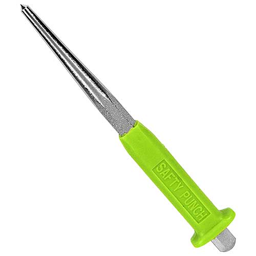 【メール便対応】★SK11　CP-150　セフティポンチ　センターポンチ　150mm　藤原産業