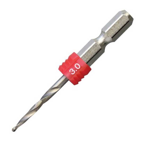 【メール便対応】☆ANEX/アネックス　AGKS-030　グリップ付下穴錐ショート　3mm　1本組