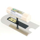 ☆緑長 ステン仕上鏝先丸 アンカー対応 148mm 0.3テンバコテ こて 藤原産業