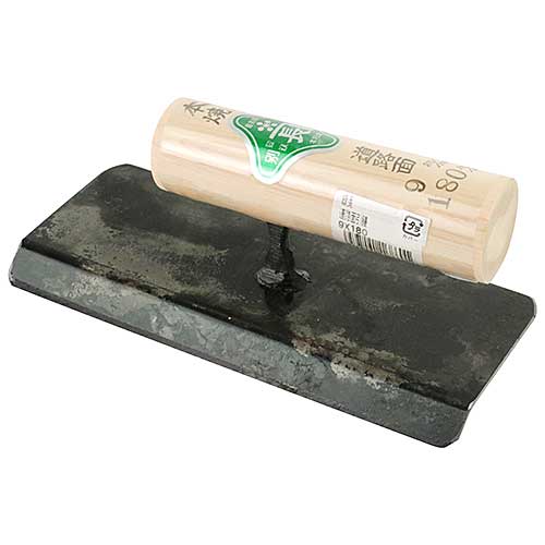 ★緑長　道路面引鏝　9×180mm　こて　　藤原産業