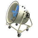 【法人向】☆J&S DF600-1A 送風機ダクトファン ハネ径60cm 単相100V キャスターあり 大風量送風機 【代引き不可】