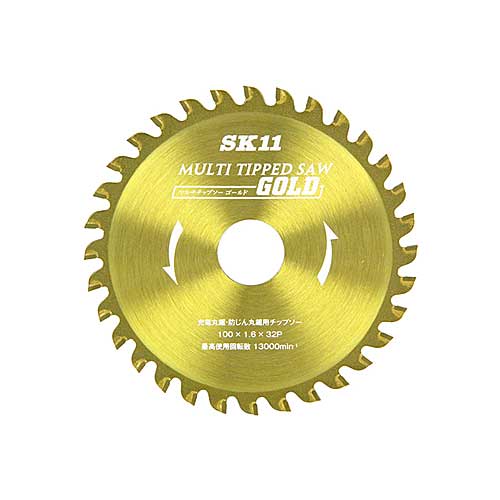 【メール便対応】★SK11　MULTIチップソー　100×32P　　藤原産業