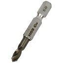 【メール便対応】☆SK11 六角軸Coステンドリル 極短 5.0mm 藤原産業