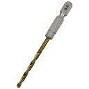 【メール便対応】☆SK11 六角軸Tin鉄ドリル 普通 3.2mm 藤原産業