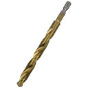 【メール便対応】☆SK11 六角軸Tin鉄ドリル 普通 10.0mm 藤原産業