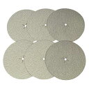【メール便対応】☆SK11 フィニシングジスクペーパー 125mm 6枚入 (#120・#150・#320 各2枚入) 藤原産業