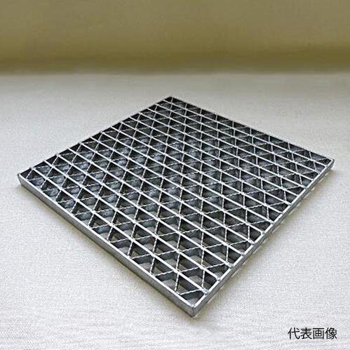 【法人向け】☆カワグレ　UKFC　ユニバーサルデザイングレーチング　正方形ますぶた/歩道用(T-2)　【受..