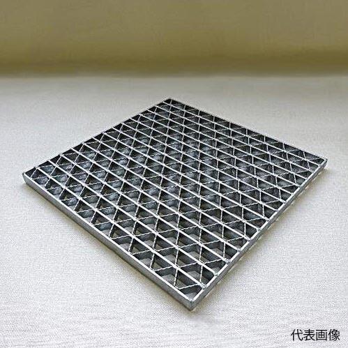 【法人向け】☆カワグレ　UKFCS　ユニバーサルデザイングレーチング　ステンレス正方形ますぶた　【受注..