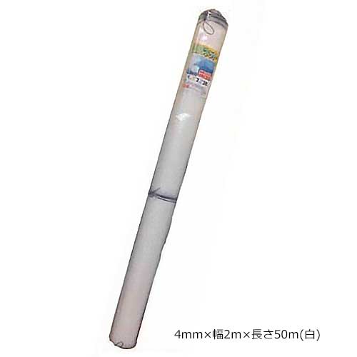 【法人向け】★シンセイ　防風ネット　白　（ロール物）　4mm目合×2m×50m　【代引き不可】