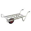 【法人向け】☆シンセイ TC1009 アルミコンテナカー1輪 コンテナ3個積 5台セット (4571191198440)【代引き不可】