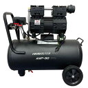 【法人向け】☆シンセイ AMP-30 静音オイルレスコンプレッサー 30L (4582572510263)【代引き不可】