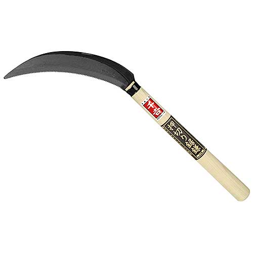 ★千吉　押切り鋸鎌　170mm　　藤原産業