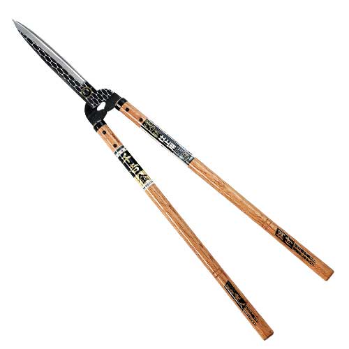 【代引き不可】☆千吉　金　本鍛造仕上用刈込鋏　長柄　210mm　　藤原産業