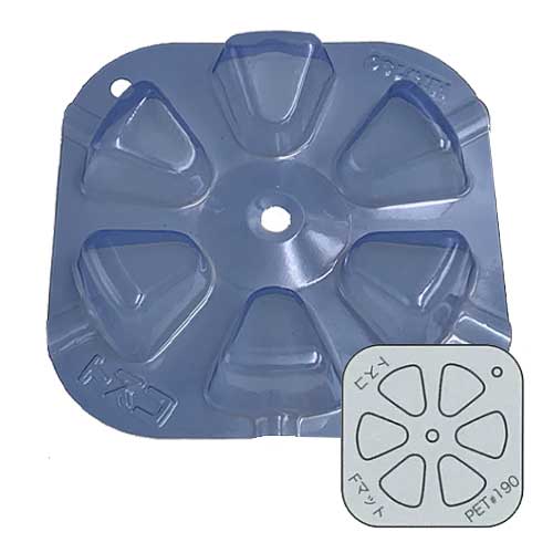 【代引き不可】☆TOSCO/トスコ　Fマット　敷台　150×150×25mm　【日時指定不可】