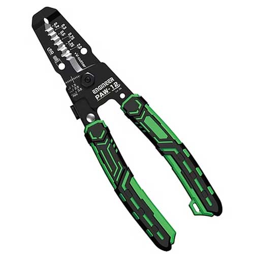 【メール便対応】☆ENGINEER/エンジニア　PAW-12　精密ワイヤーストリッパーST　対応サイズ：0.2、0.3、0.5、0.75、1.25、2.0SQ