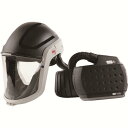 ☆3M/スリーエム JADM-307J アドフロー 電動ファン付き呼吸用保護具 フェイスシールド コード(7955804) 送気マスク
